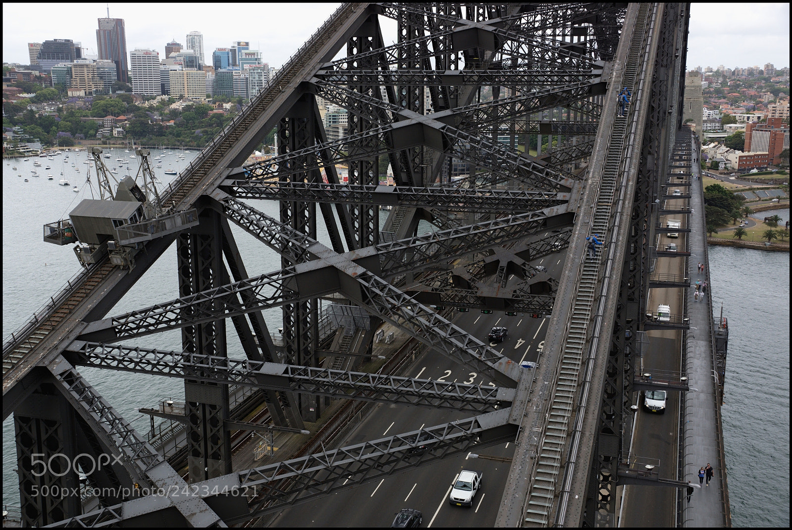 Sony SLT-A65 (SLT-A65V) sample photo. Harbour bridge - sydney photography