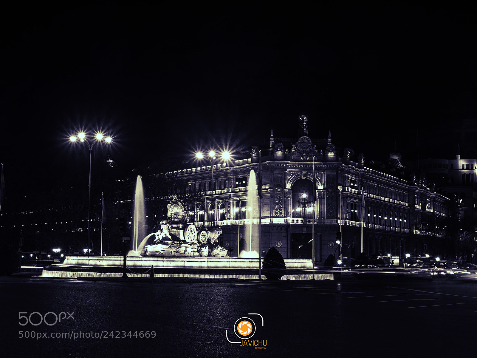 Olympus OM-D E-M1 sample photo. Fuente de cibeles photography