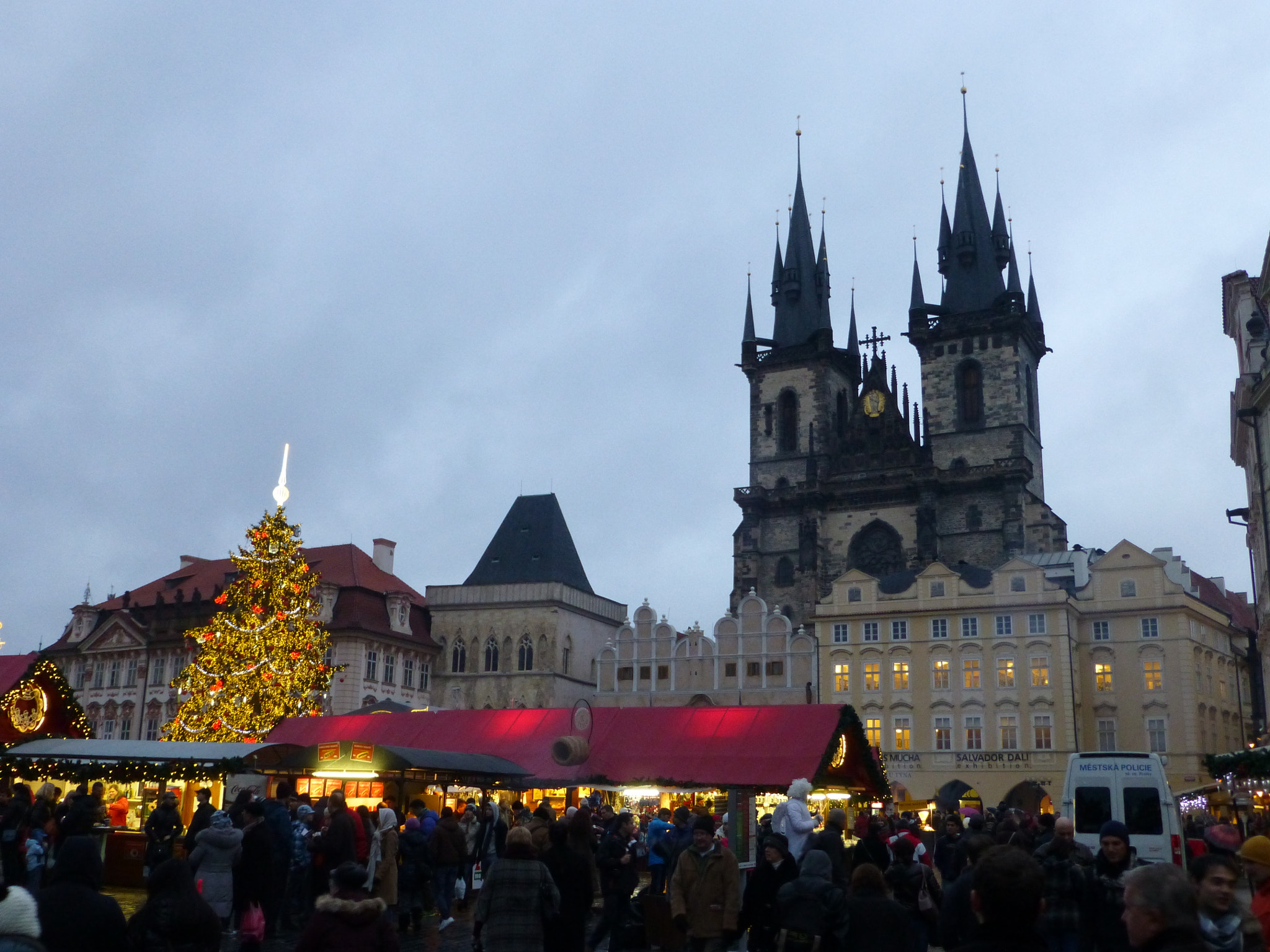 Panasonic DMC-TZ31 sample photo. Prag, weihnachtsmarkt auf dem altstädter ring photography