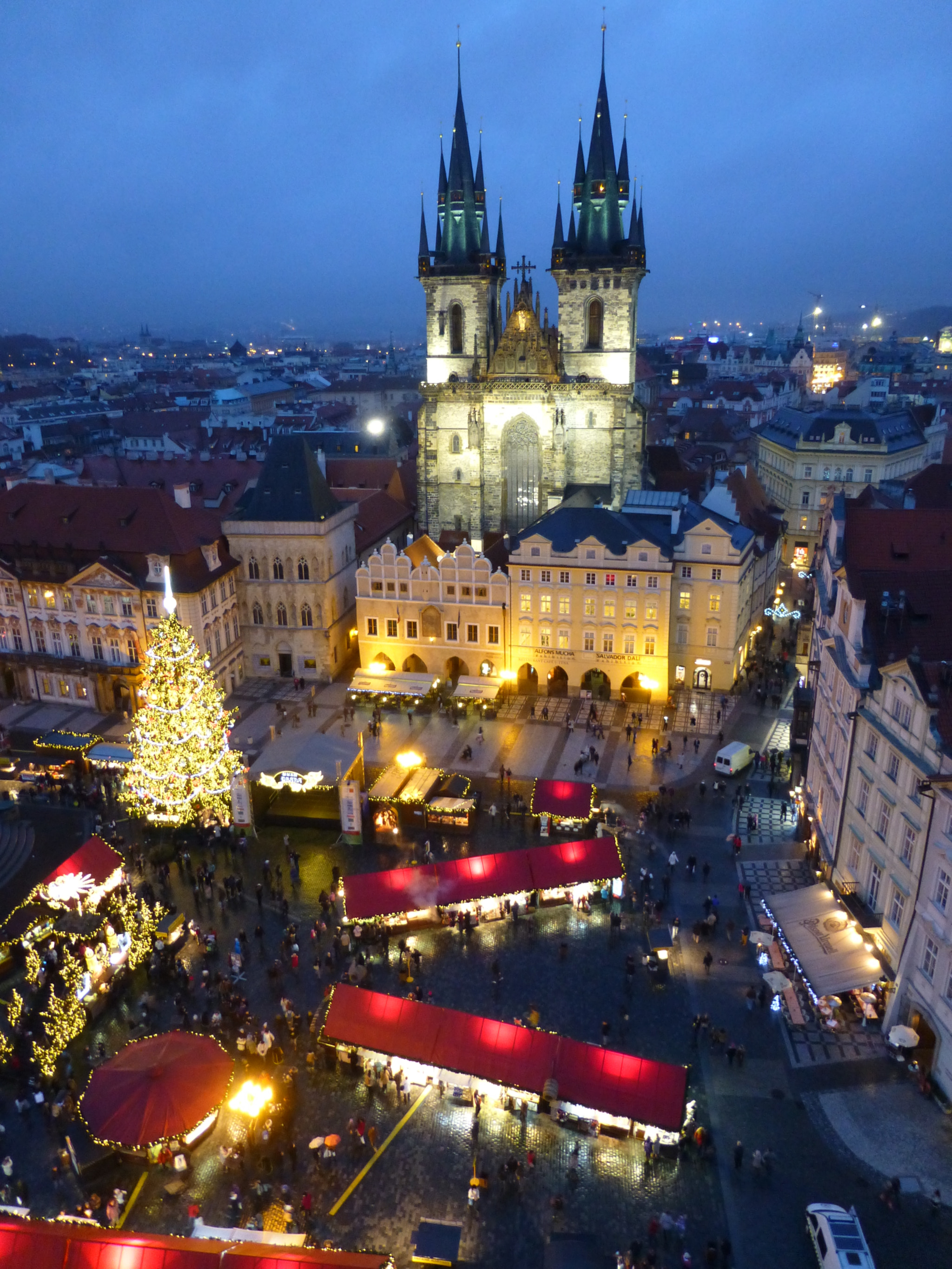 Panasonic DMC-TZ31 sample photo. Prag, tynkirche und altstädter ring photography