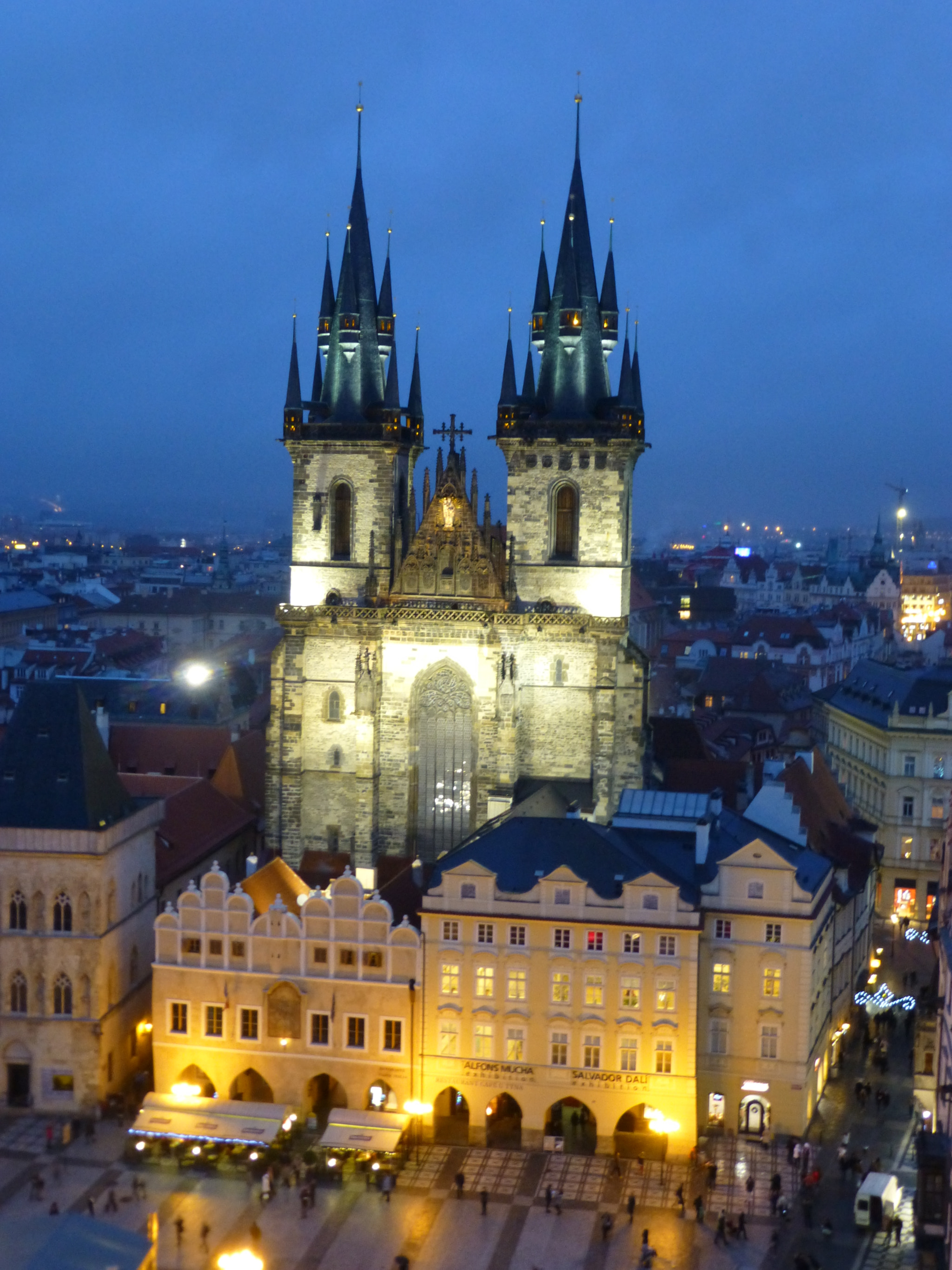 Panasonic DMC-TZ31 sample photo. Prag, tynkirche photography