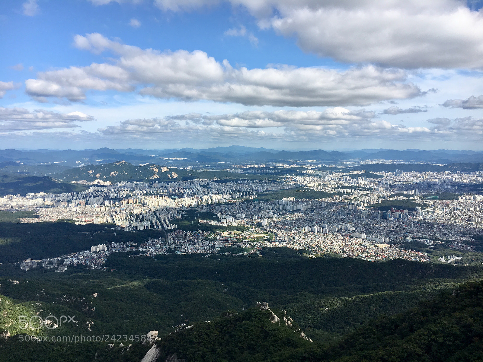 Apple iPhone 6s sample photo. View from bukhansan photography
