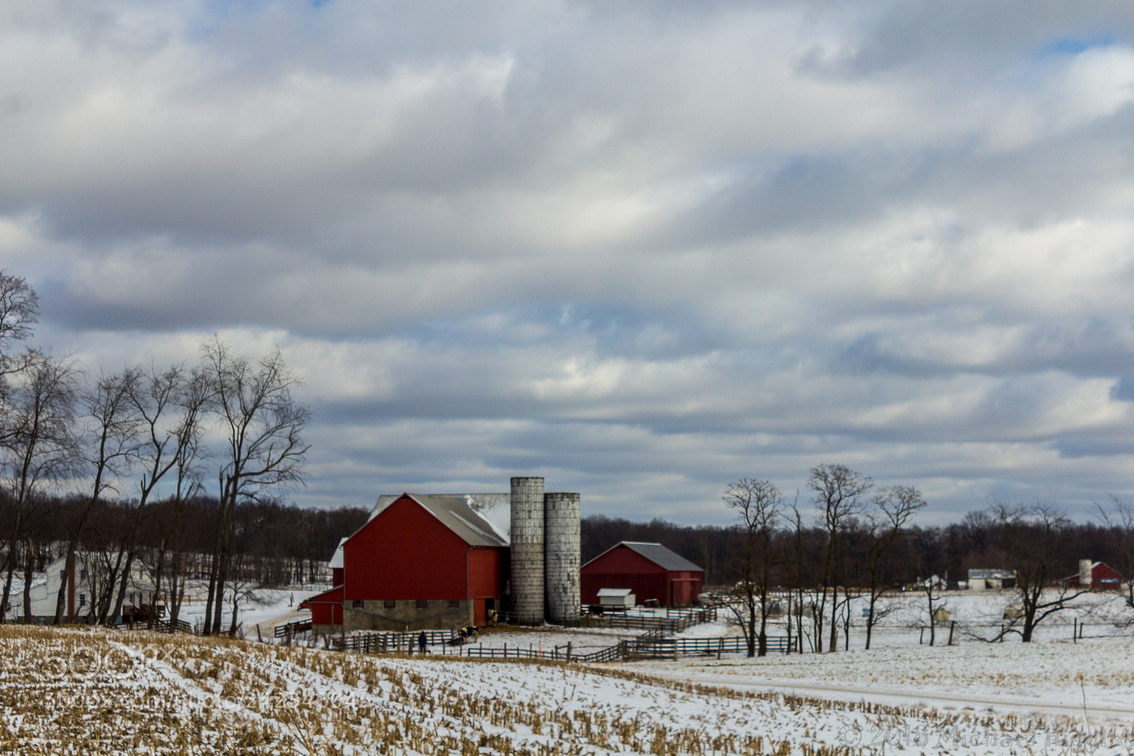 Canon EOS 1200D (EOS Rebel T5 / EOS Kiss X70 / EOS Hi) sample photo. Rural winter photography