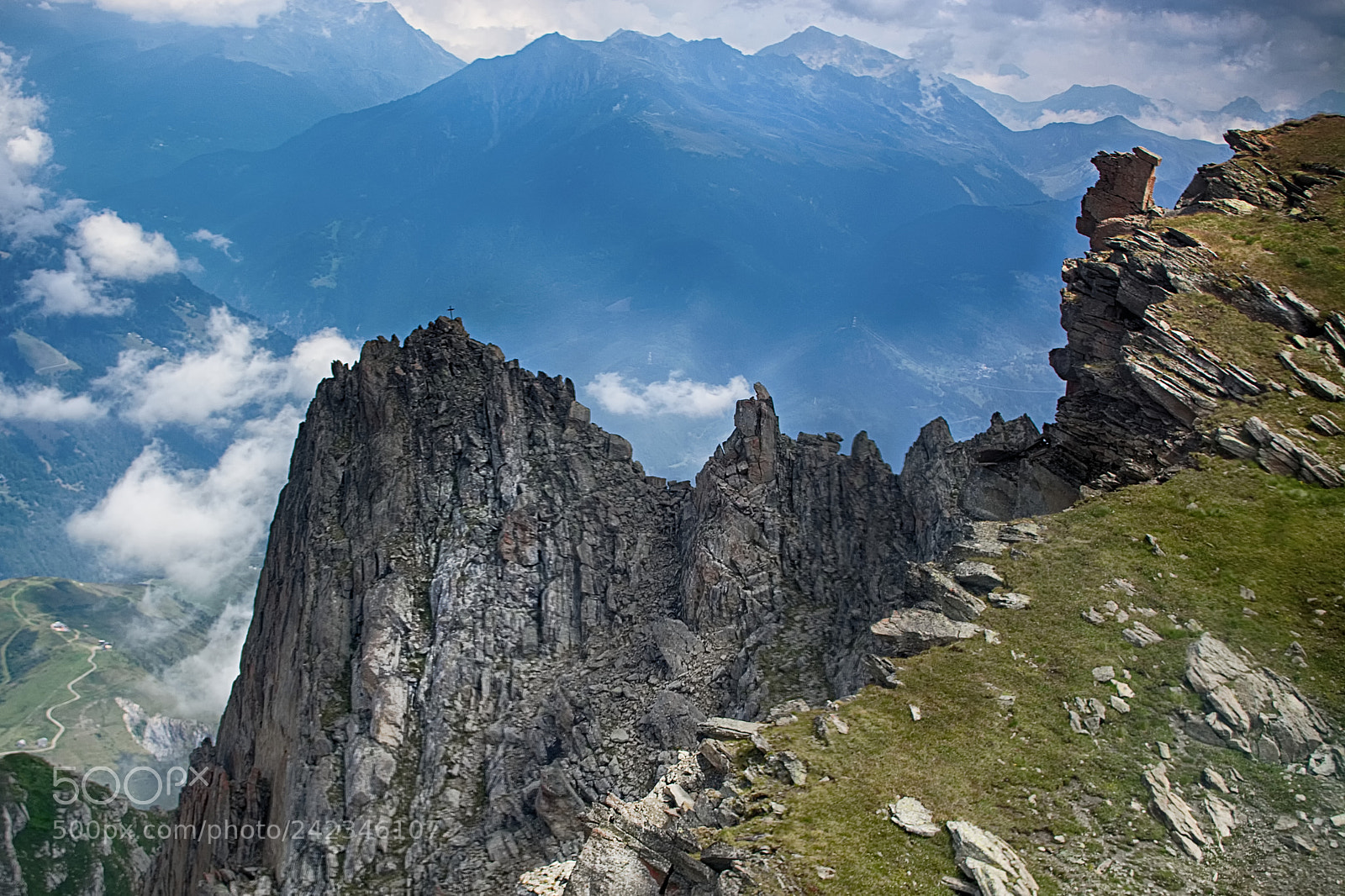 Nikon D7100 sample photo. Above the mountain photography