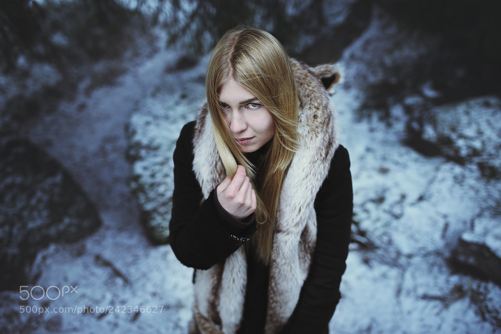 Nikon D800 sample photo. The girl - winter :) photography