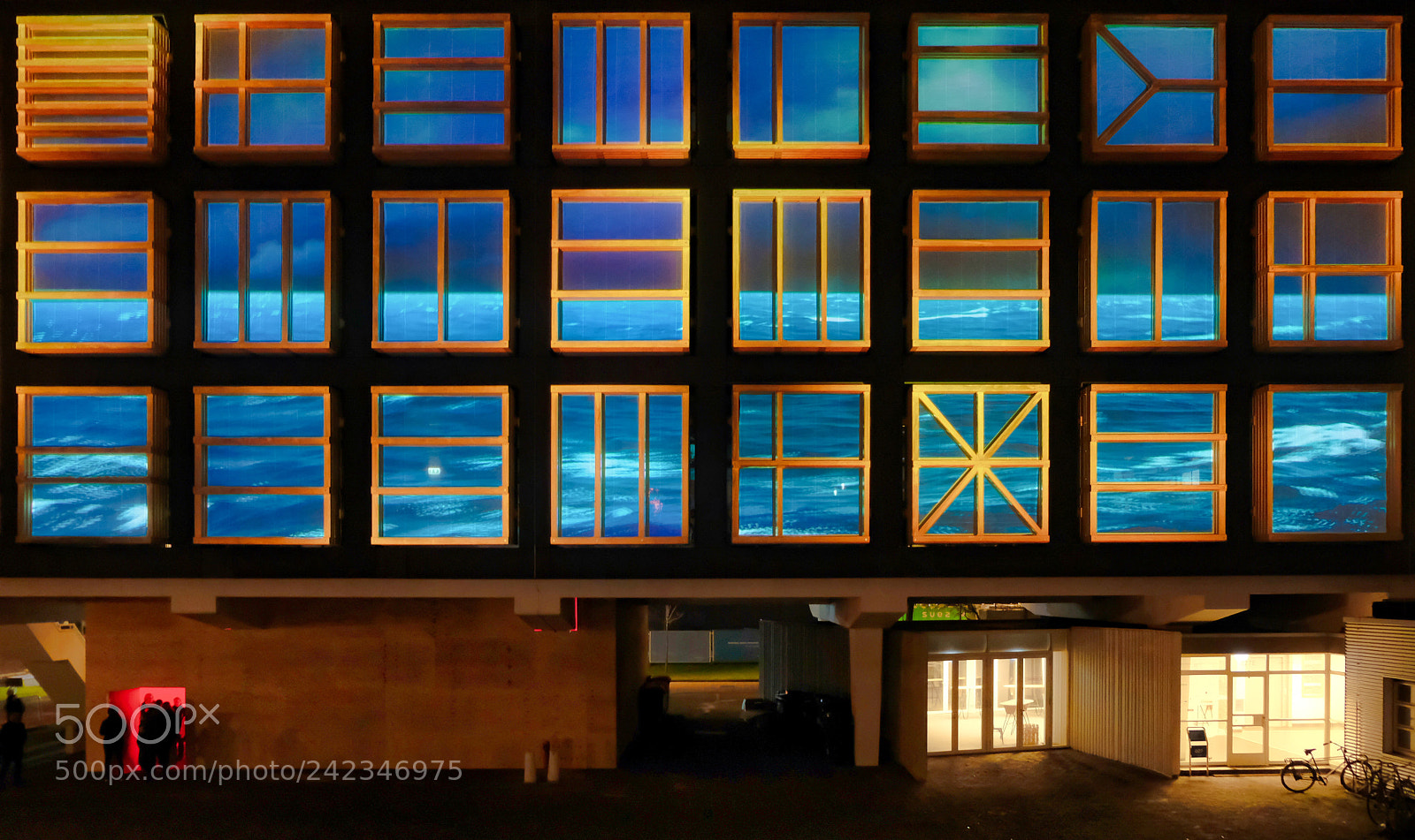 Fujifilm X-T20 sample photo. Light art installation on photography