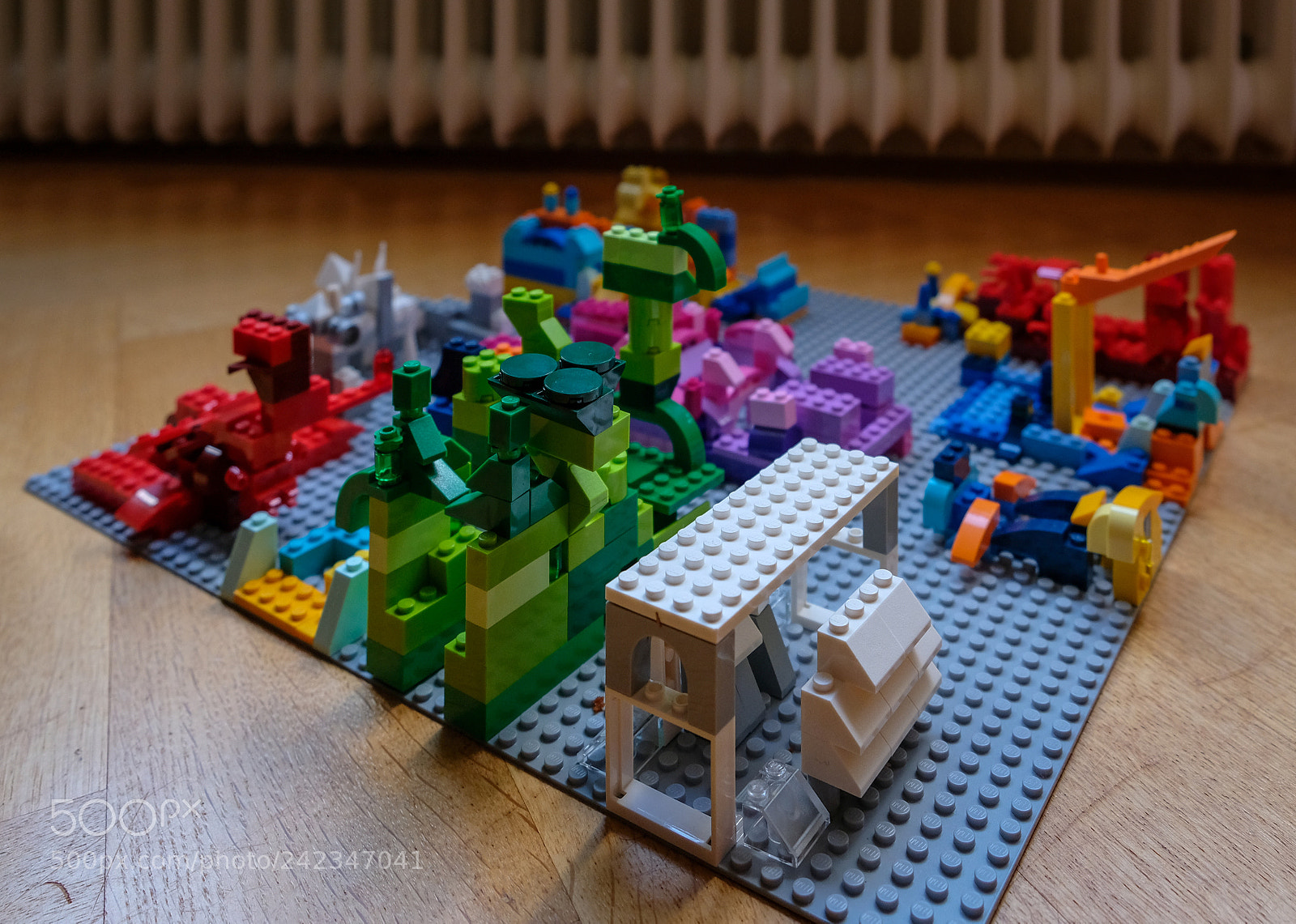 Fujifilm X-T20 sample photo. Lego city build with photography