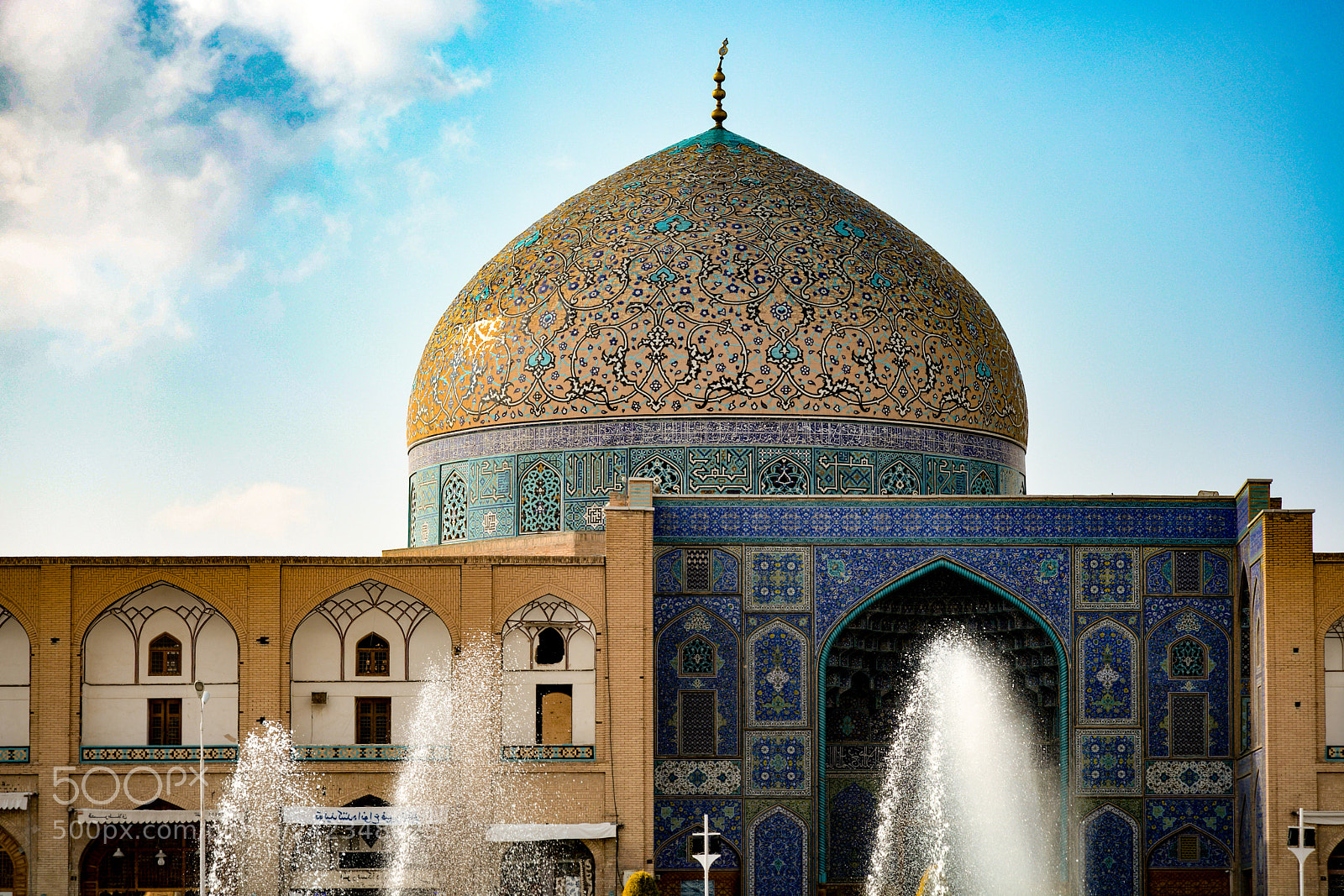 Nikon D7100 sample photo. Old masque in iran photography