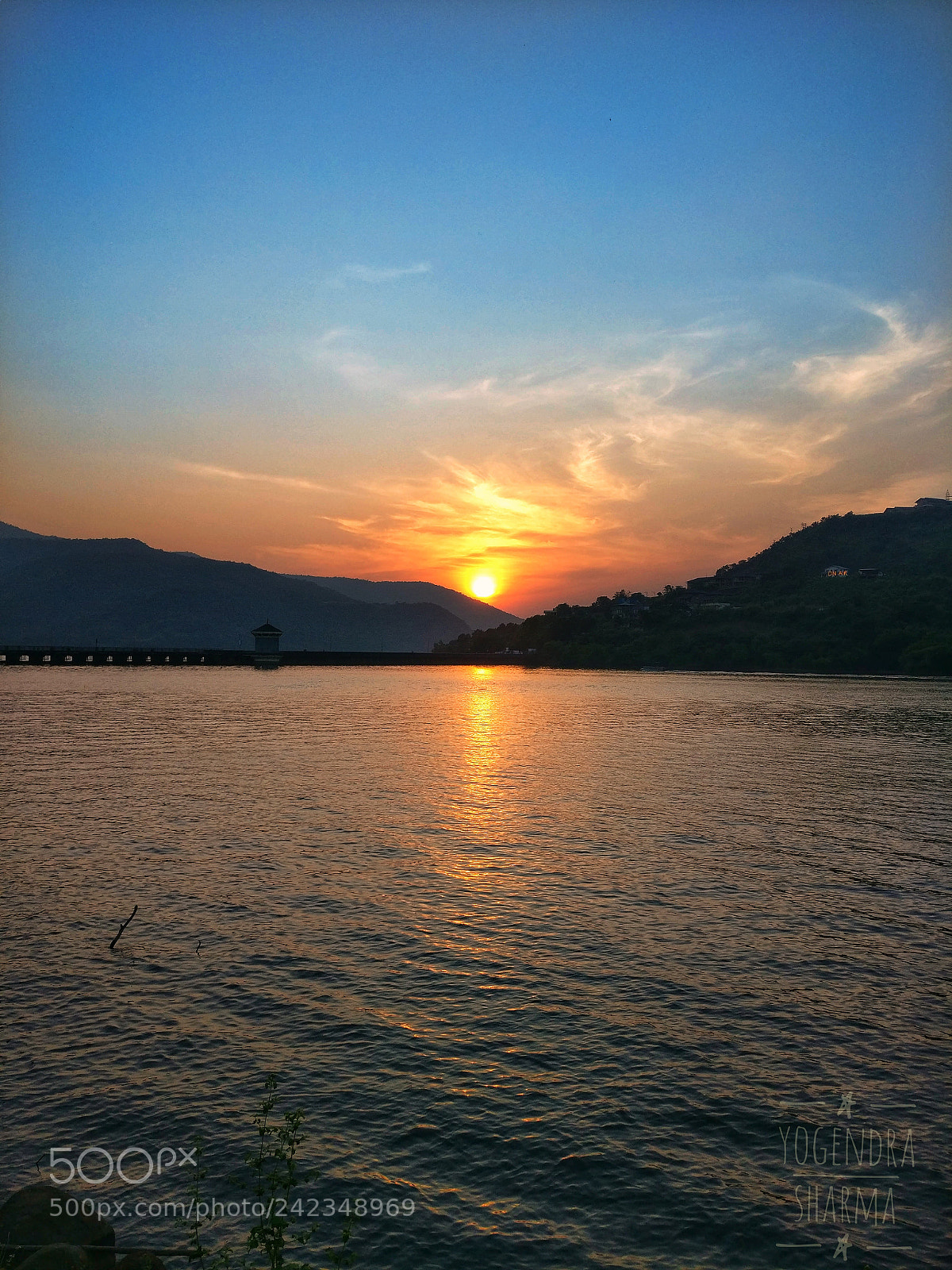 OnePlus A3003 sample photo. Breathtaking sunset lavasa photography