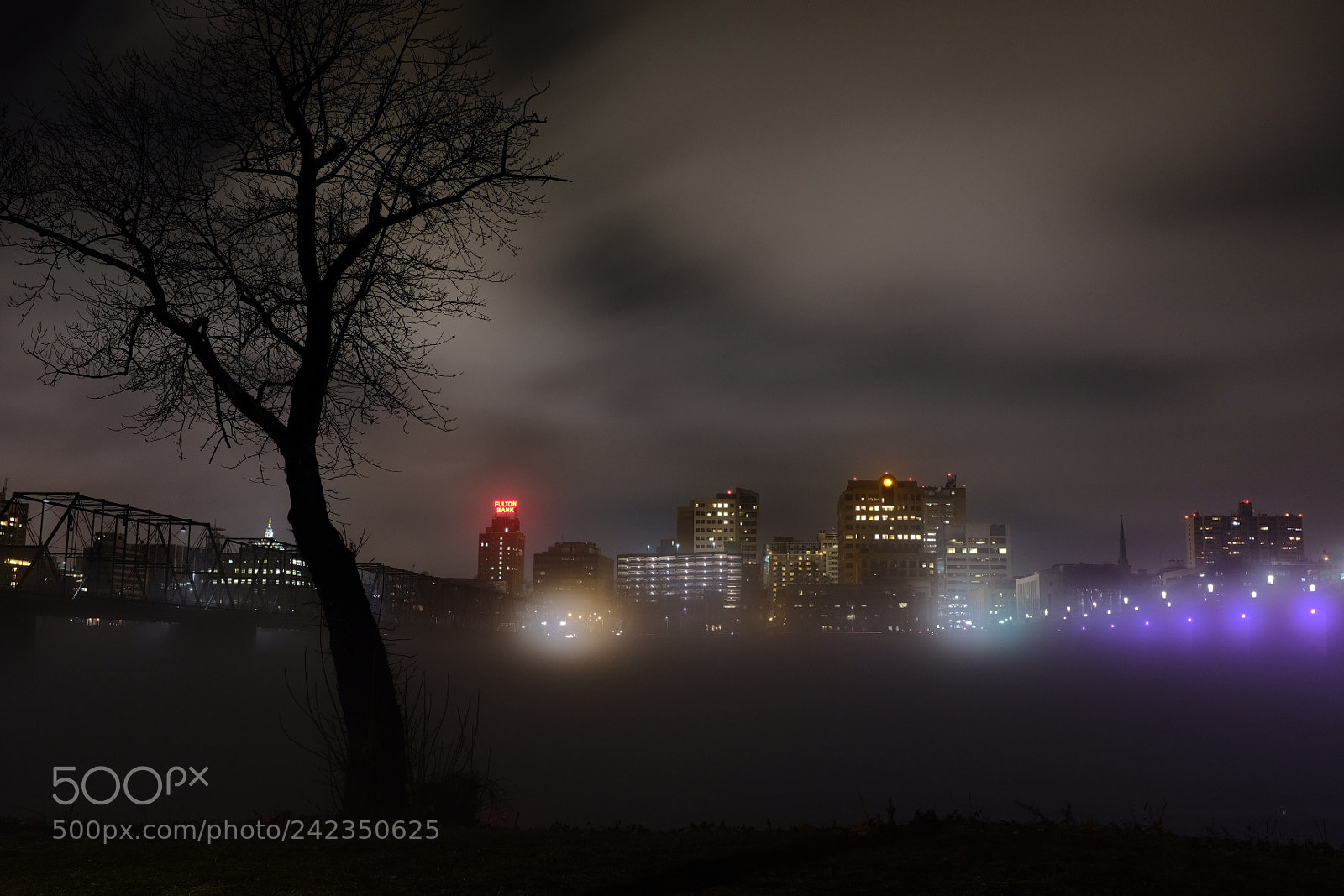 Fujifilm X100F sample photo. Foggy harrisburg photography