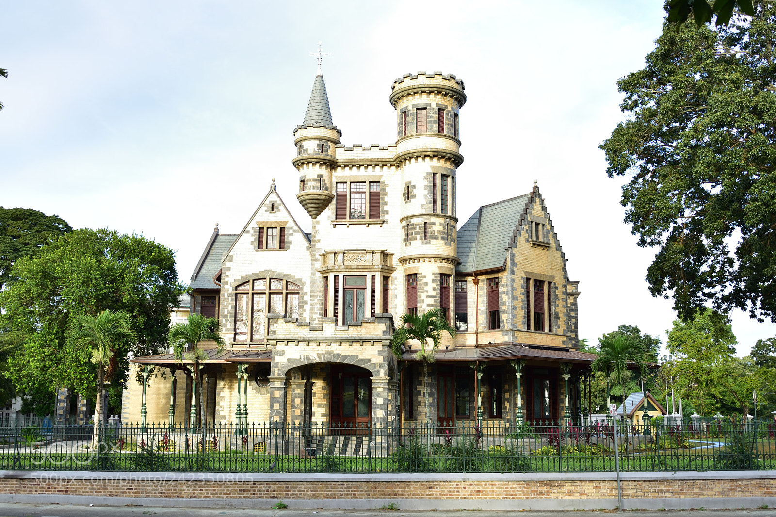 Nikon D3400 sample photo. Stollmeyer's castle in morning photography