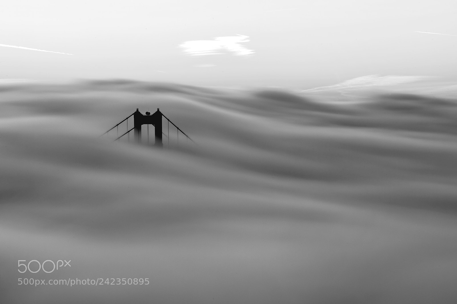Nikon D4 sample photo. Fog tsunami. photography