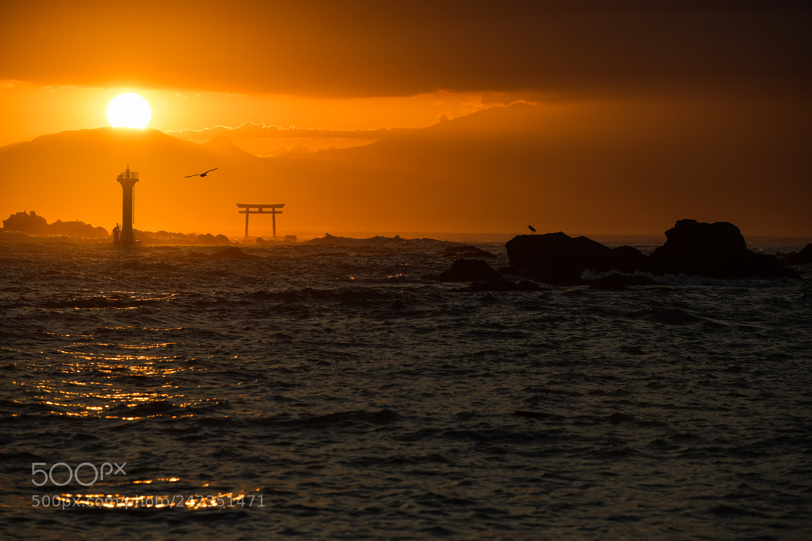 Nikon D850 sample photo. Sunset in zushi photography