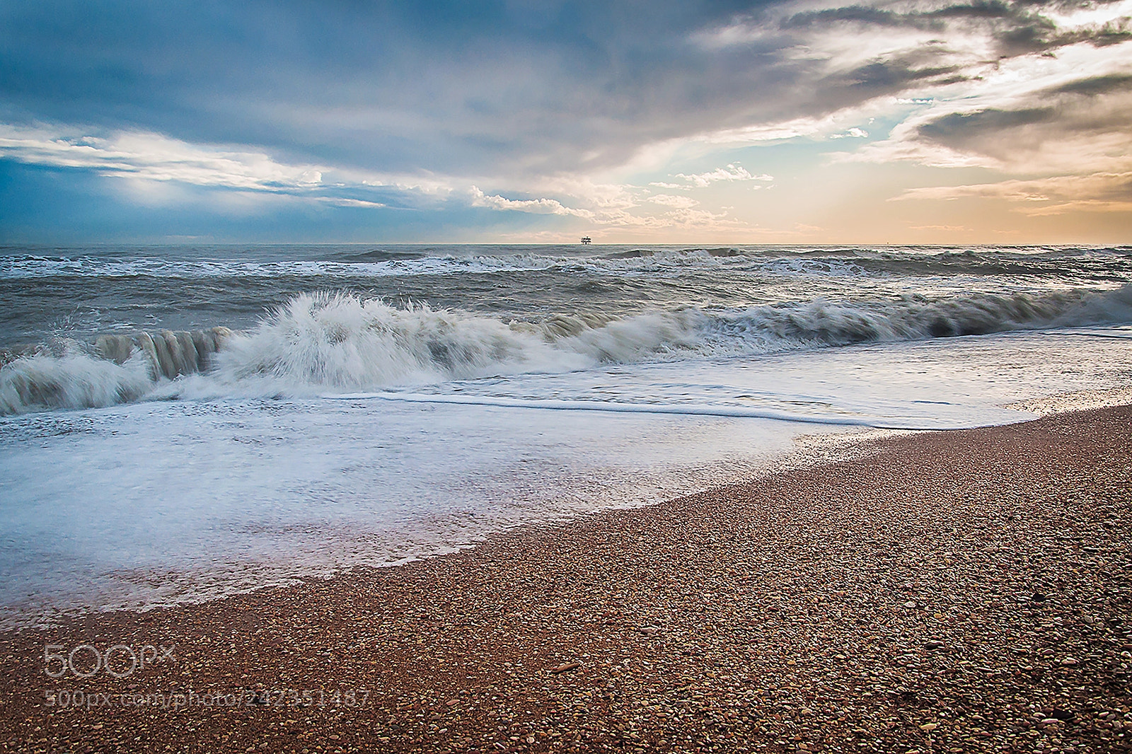 Nikon D90 sample photo. Il mare in tempesta photography
