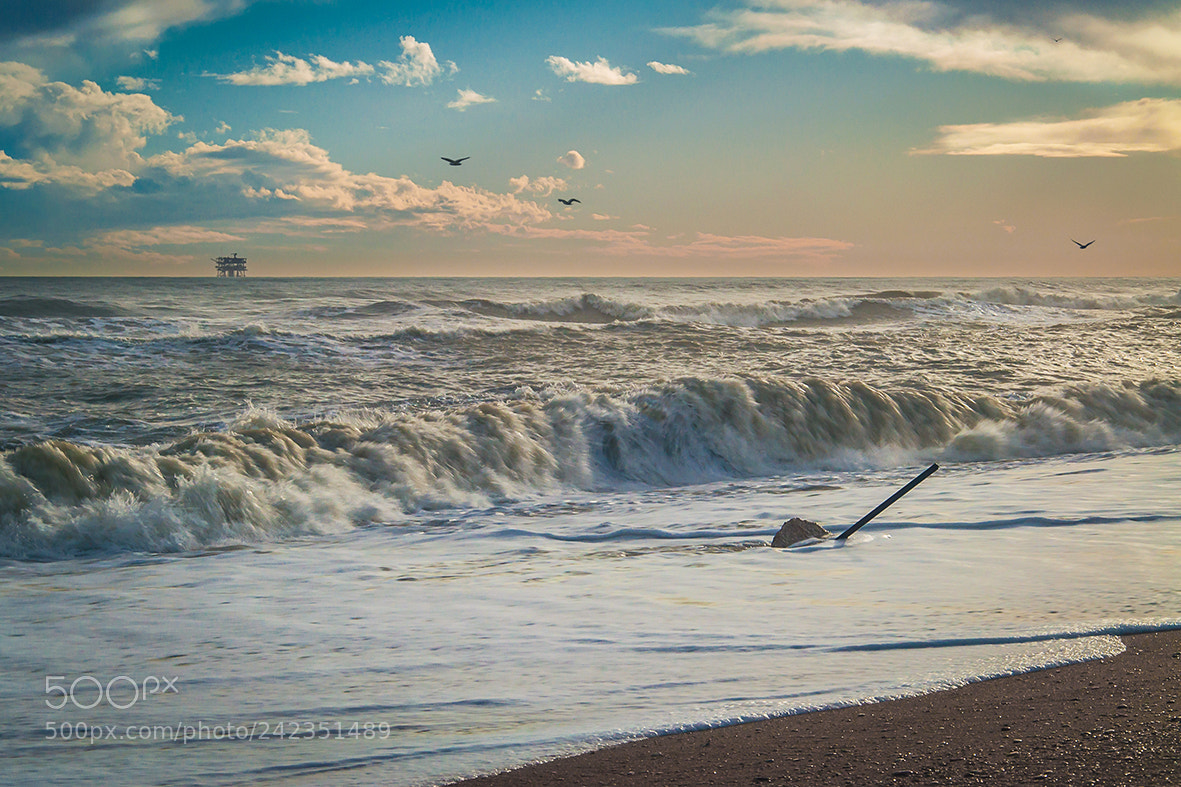 Nikon D90 sample photo. Il mare in tempesta photography