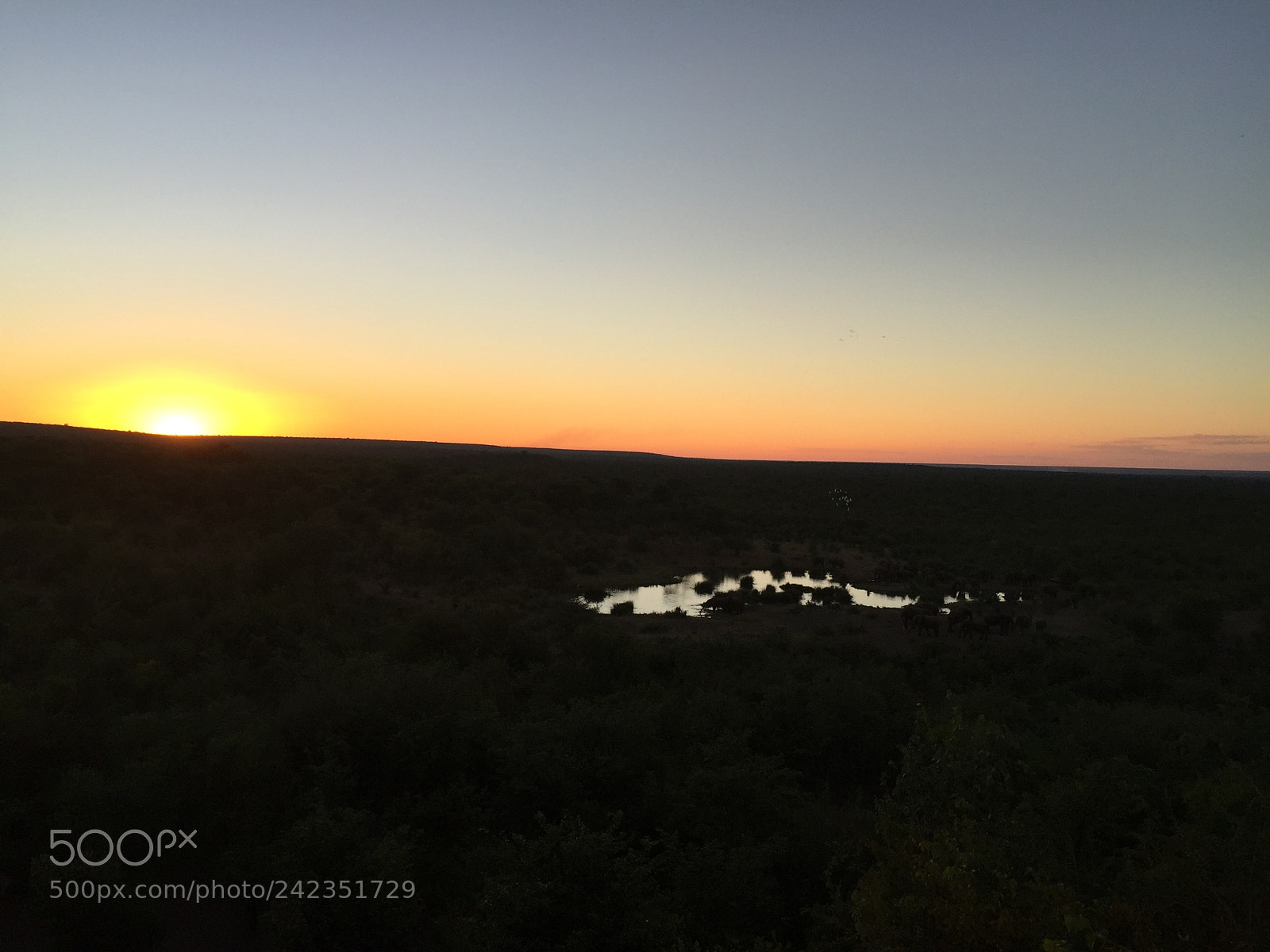 Apple iPhone 6 Plus sample photo. Sunset victoria falls photography