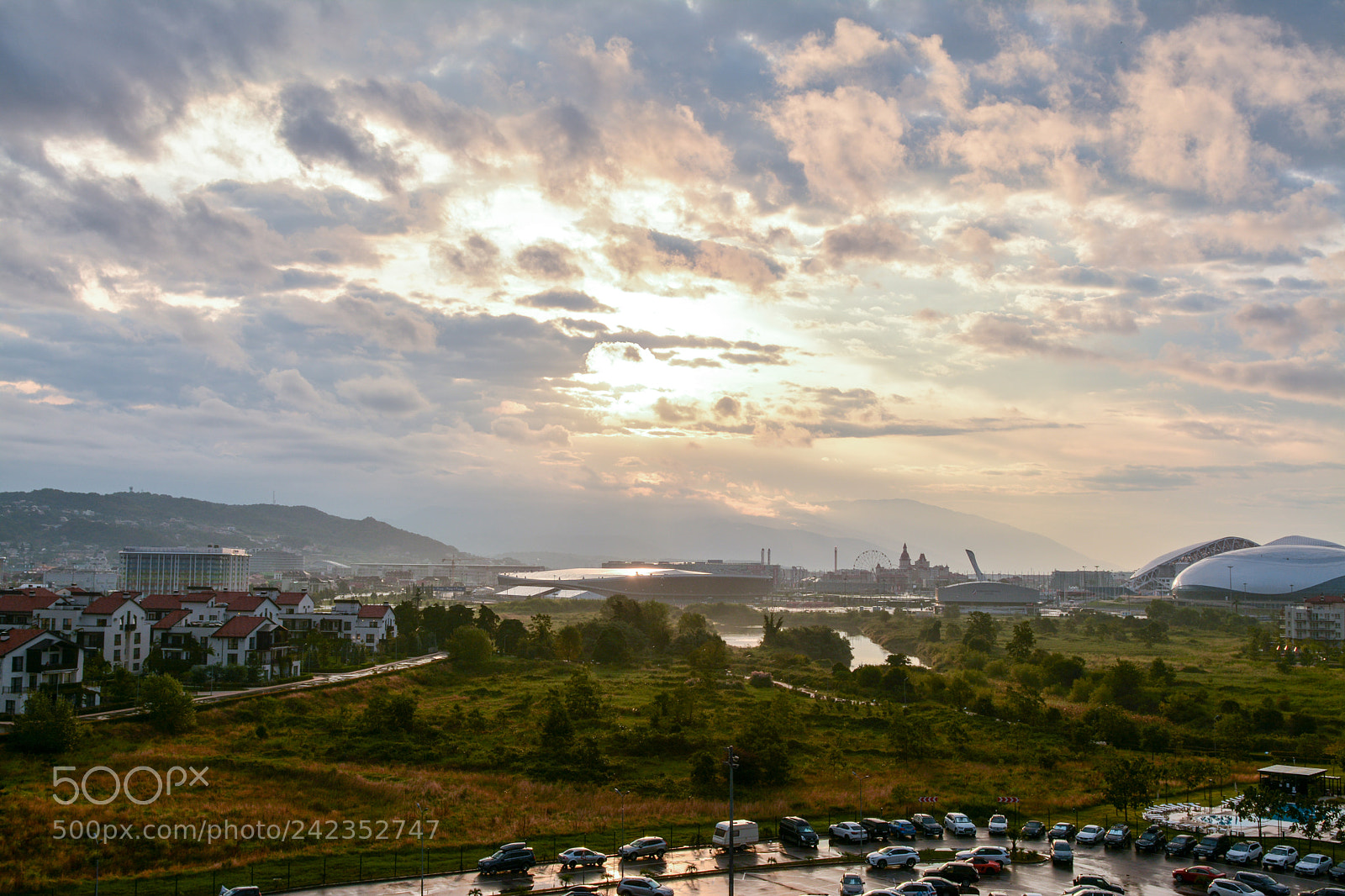 Nikon D7100 sample photo. Morning in sochi, russia. photography