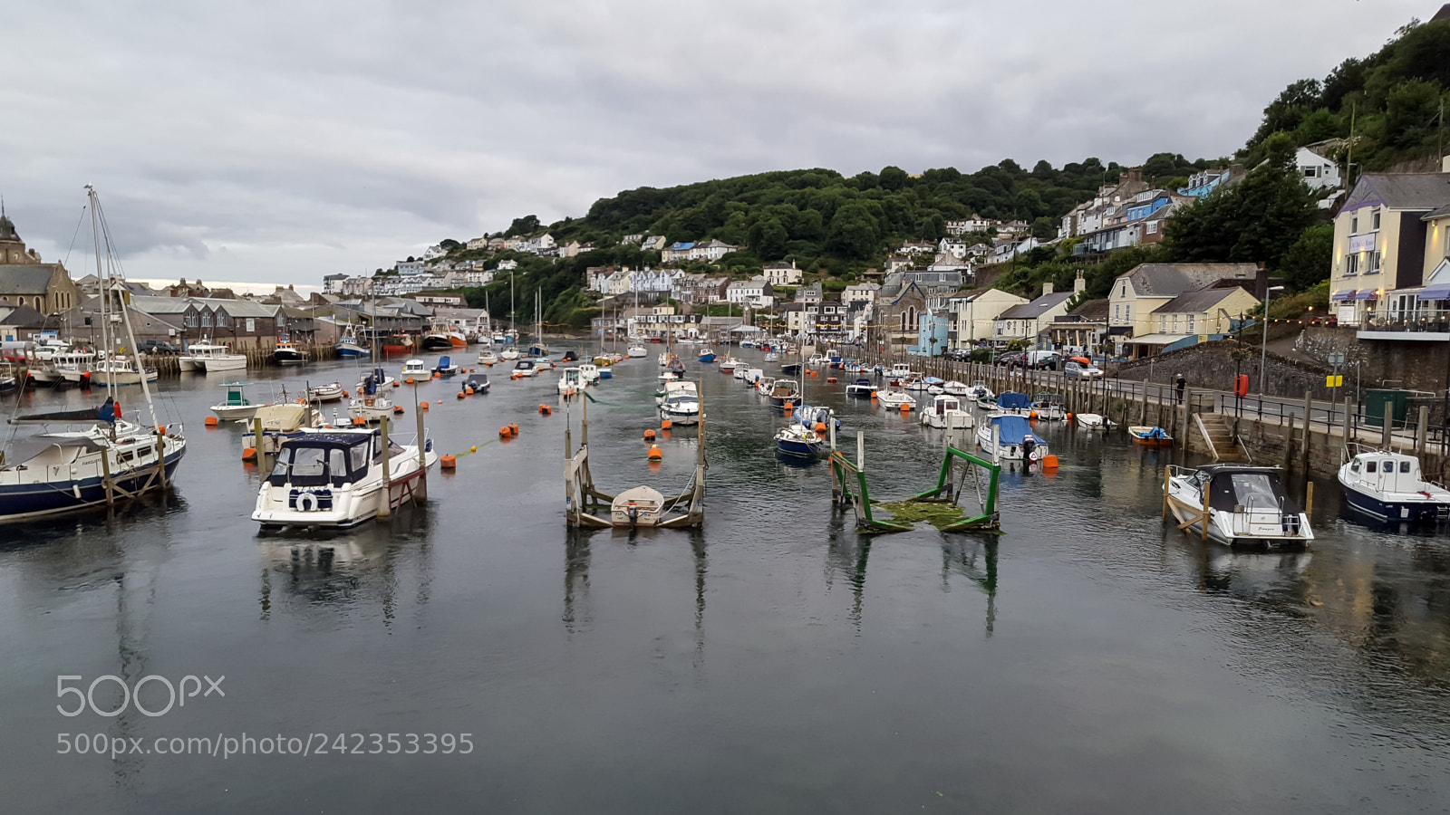 Samsung Galaxy S6 sample photo. Looe harbour photography