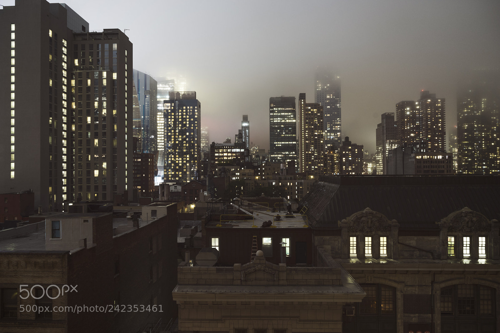 Sony a7 II sample photo. Fog photography
