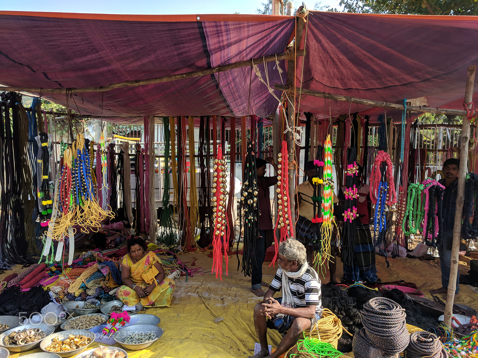 Google Pixel sample photo. Weekend market photography