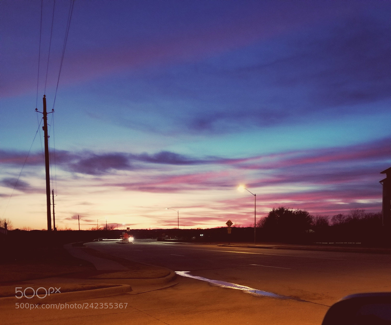 Samsung Galaxy S8 sample photo. Texas sunset photography
