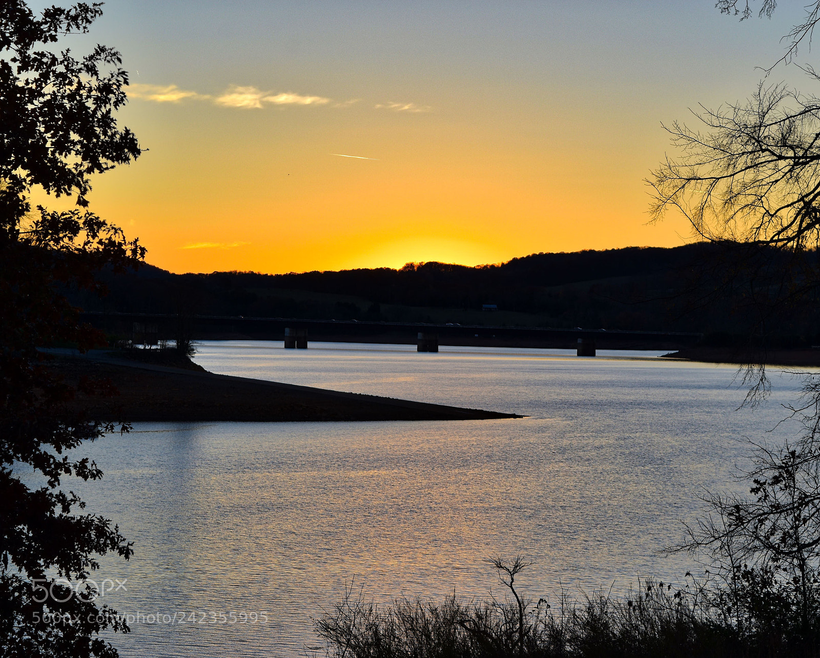 Nikon D5500 sample photo. Bridge sunset photography
