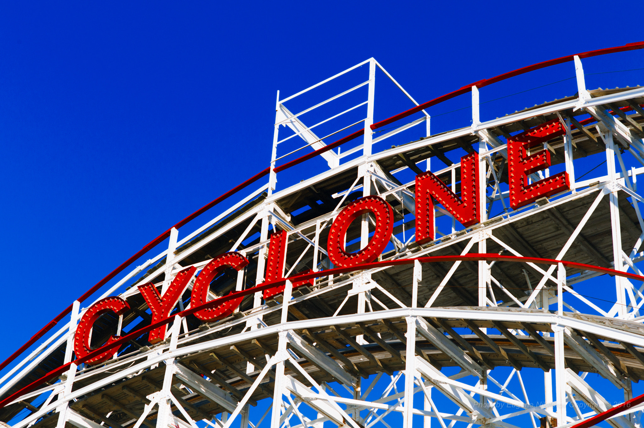 Leica Summarit-M 75mm F2.5 sample photo. The coney island cyclone is a historic wooden roller coaster that opened on june 26, 1927 photography