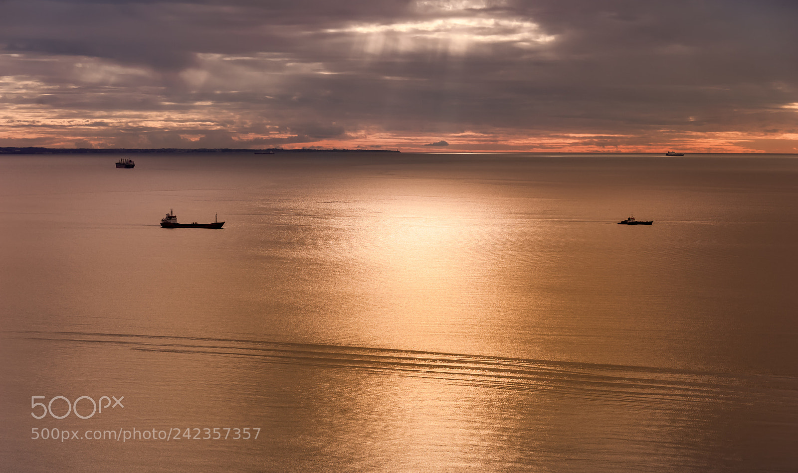 Nikon D700 sample photo. Seascape with ships and photography