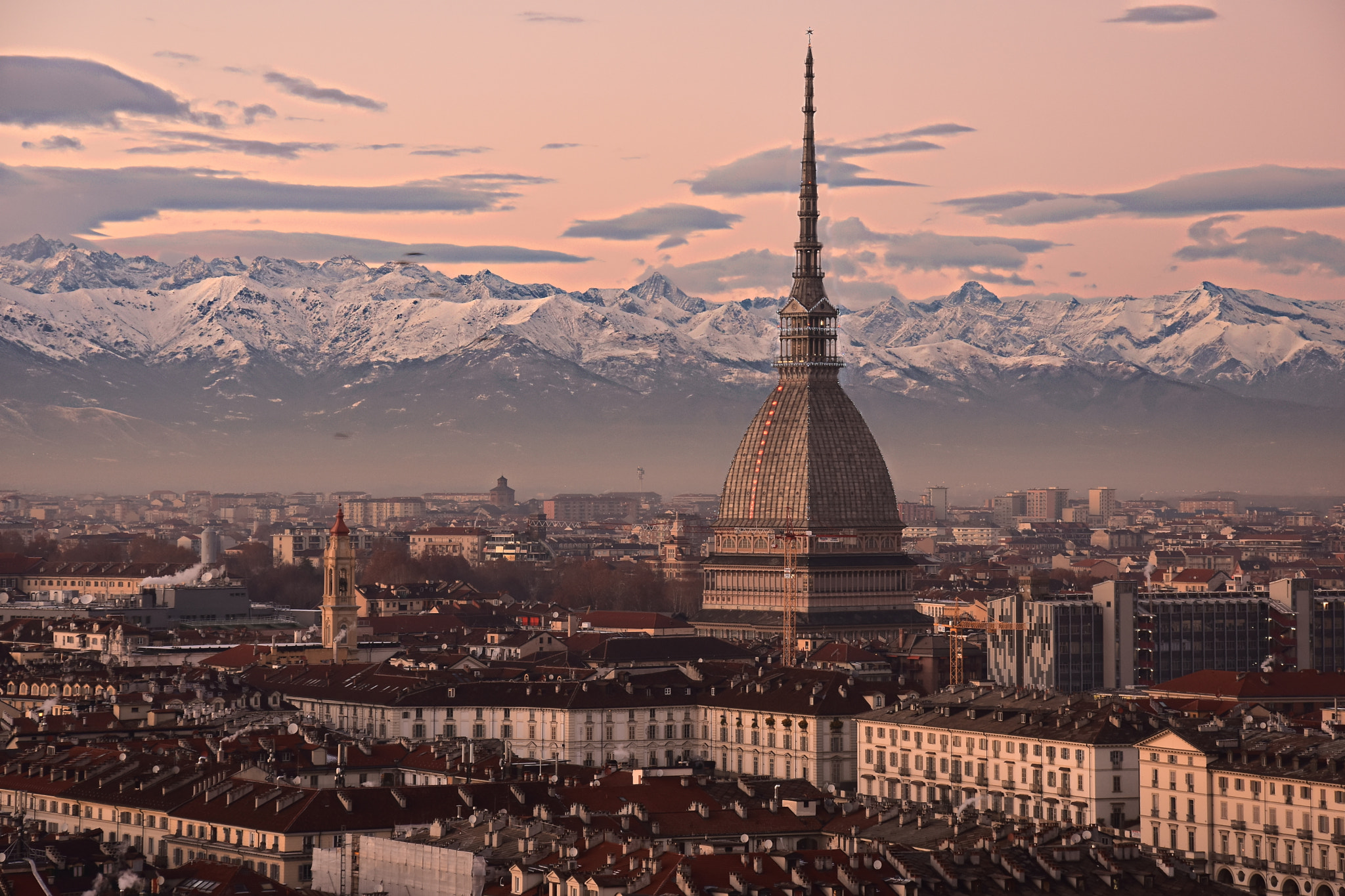 Nikon D3400 sample photo. Mole antonelliana al tramonto photography
