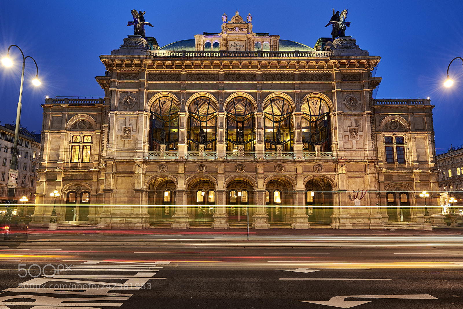 Nikon D850 sample photo. Vienna opera house photography