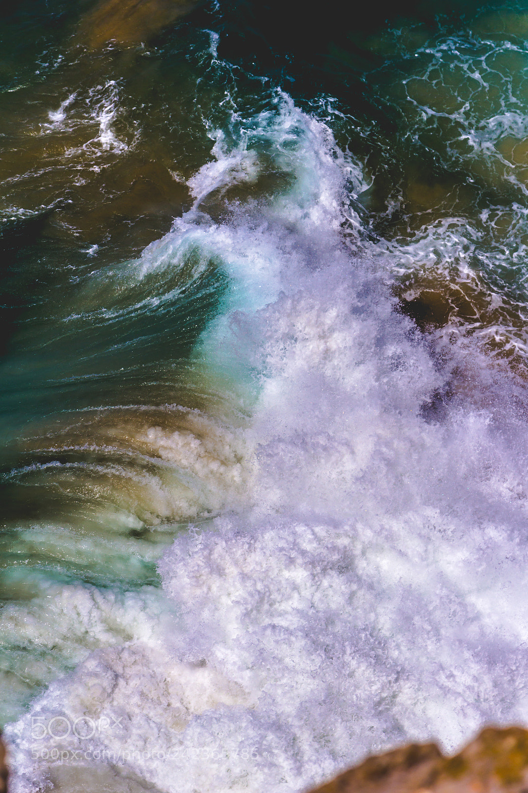 Canon EOS 60D sample photo. Breaking waves photography