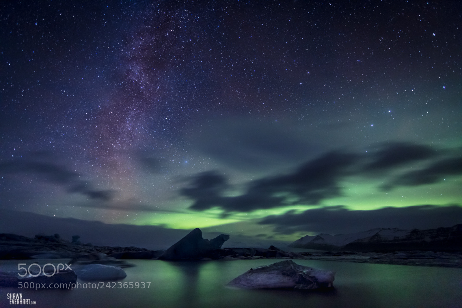 Canon EOS 5DS R sample photo. Northern lights and milky photography