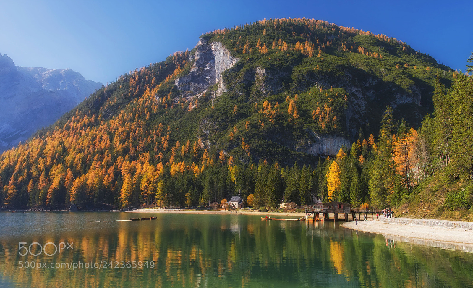 Nikon D810 sample photo. Braies lake photography