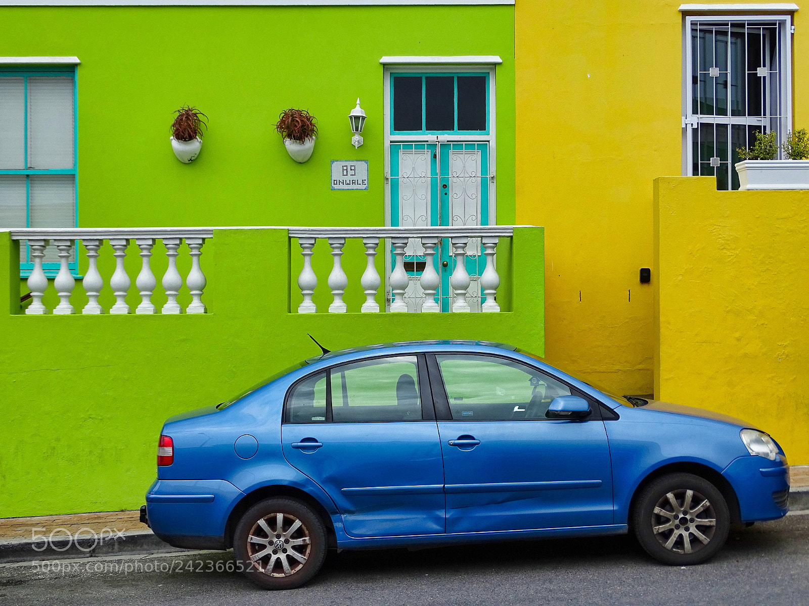 Sony Cyber-shot DSC-HX400V sample photo. Bo-kaap streets and houses photography