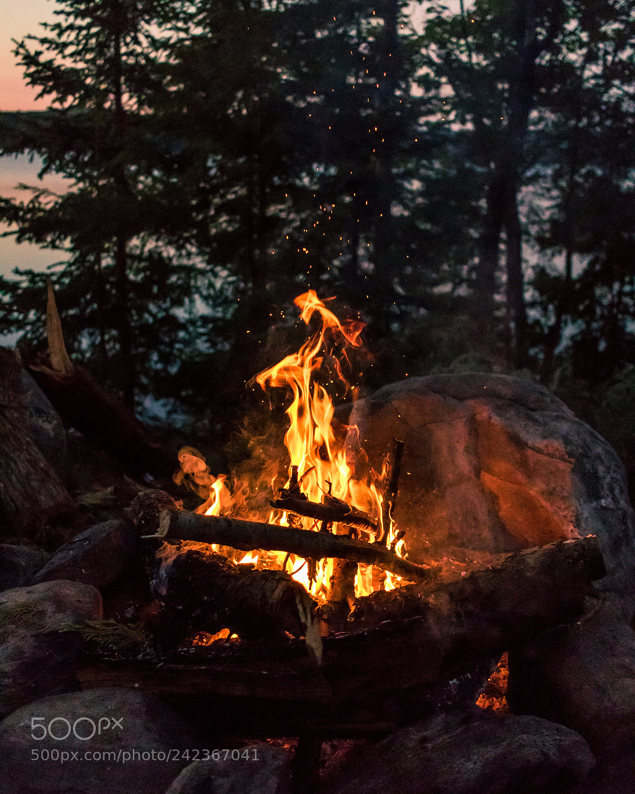 Canon EOS 760D (EOS Rebel T6s / EOS 8000D) sample photo. Summer fire photography