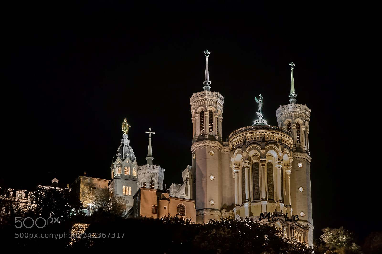 Nikon D7100 sample photo. Basilique de fourvi re photography