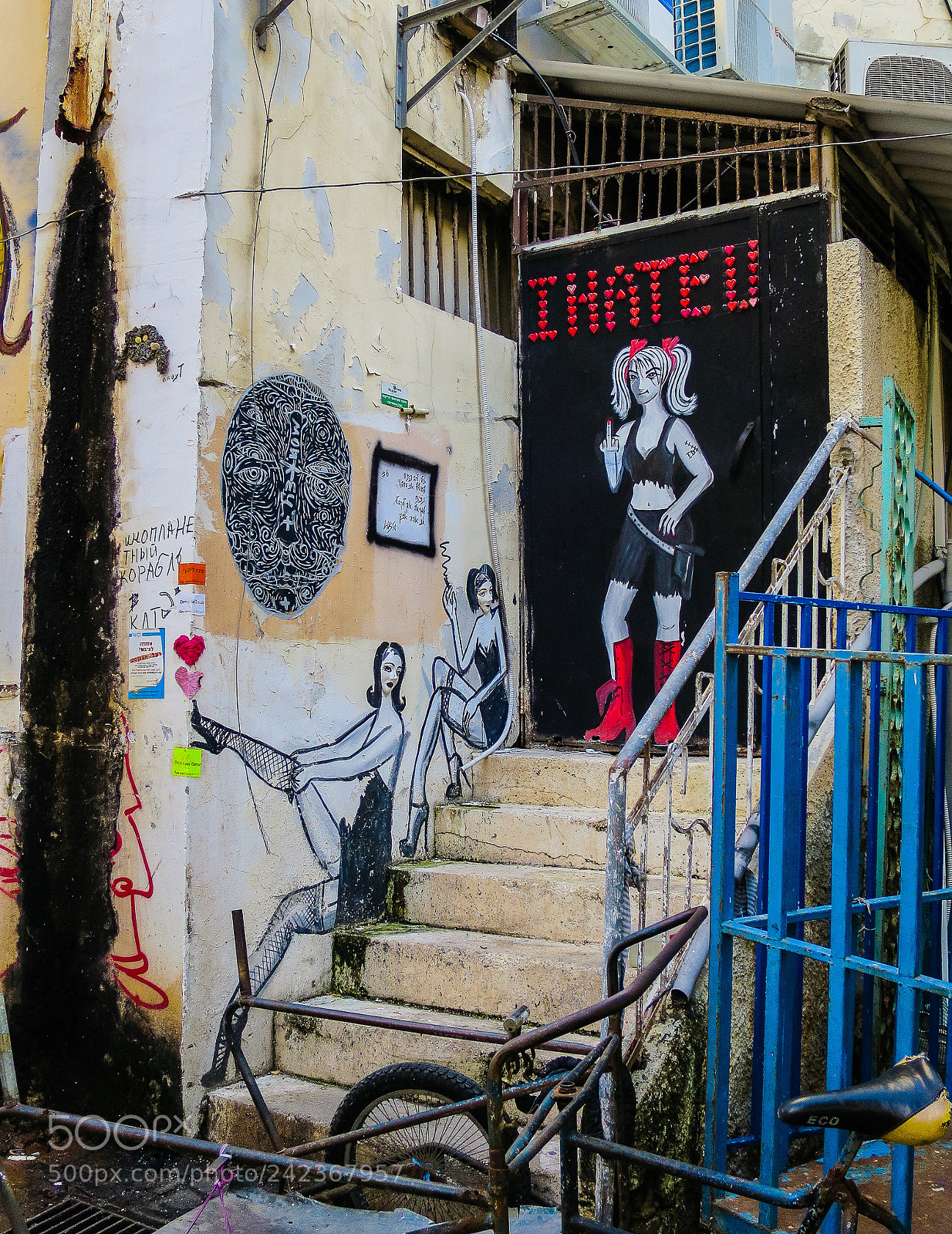 Canon PowerShot S120 sample photo. Tel aviv street art photography