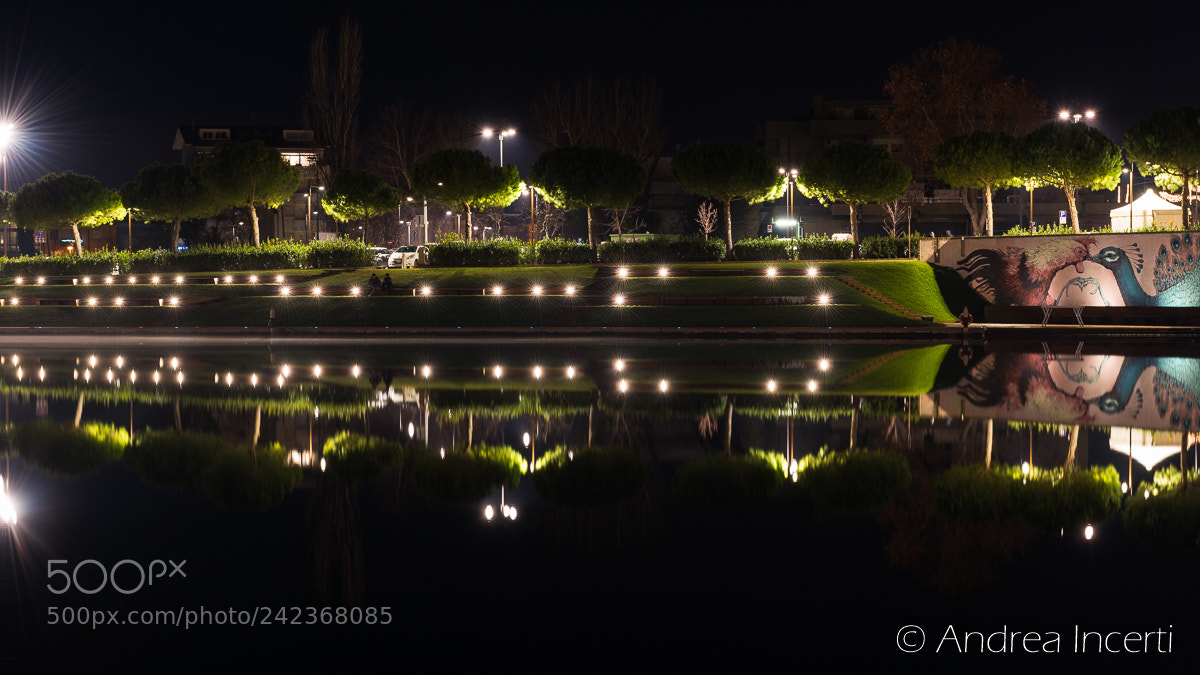 Nikon D810 sample photo. Rimini by night photography