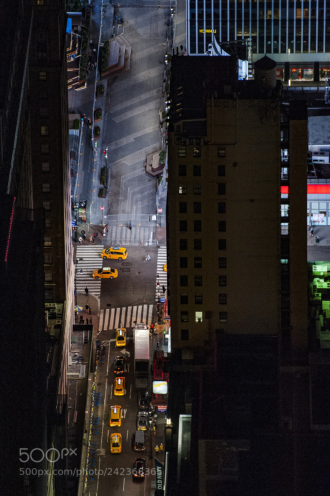 Nikon D700 sample photo. Manhattan at night photography