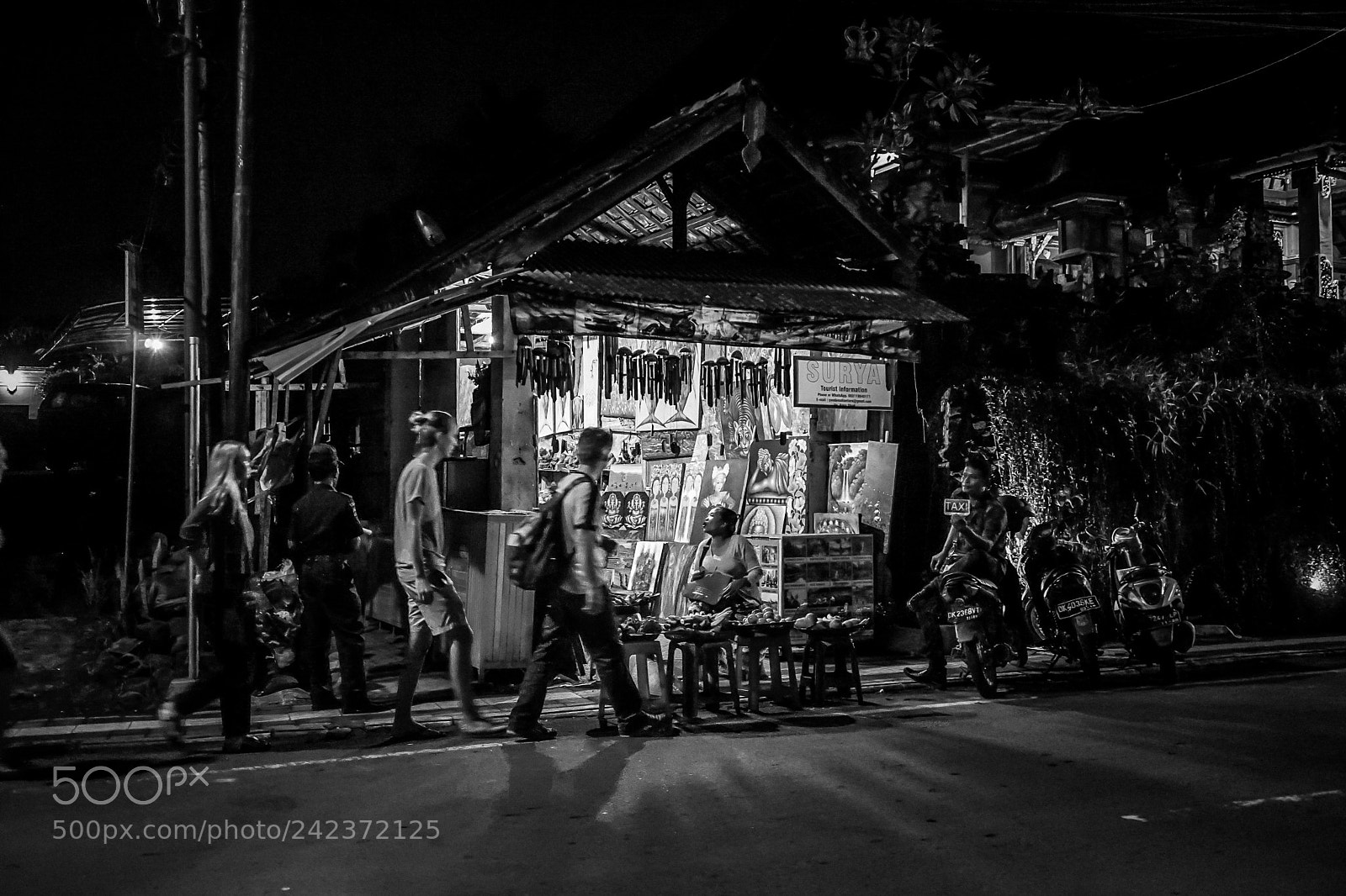 Sony a7 sample photo. Ubud by night in photography