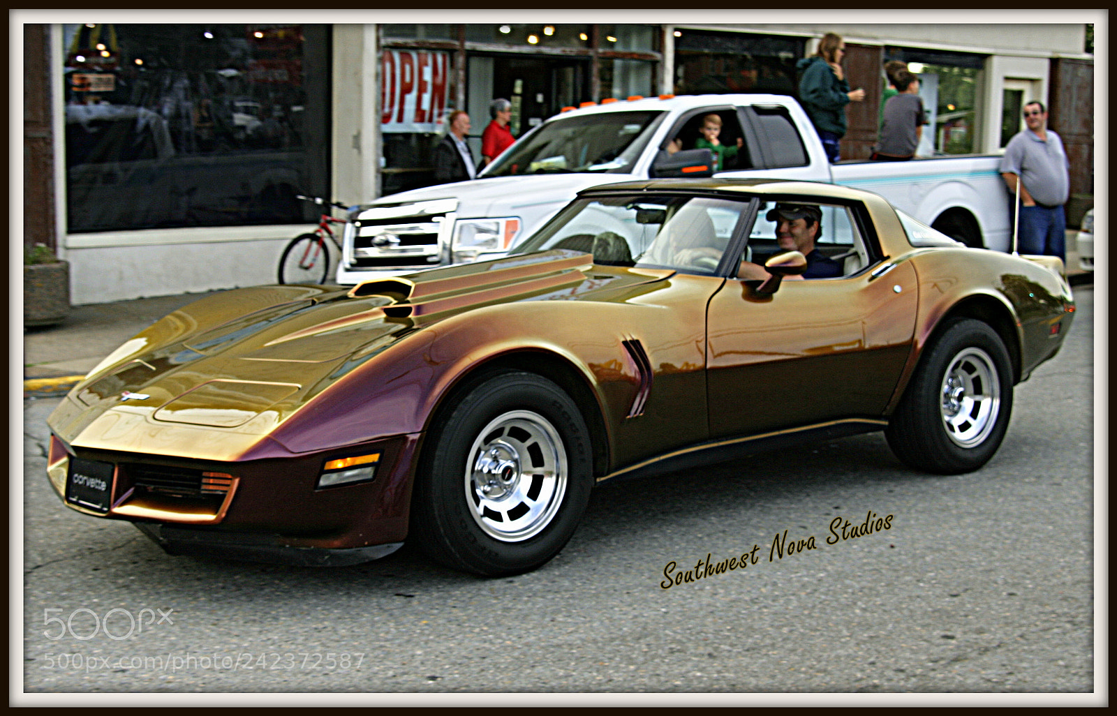 Canon EOS 350D (EOS Digital Rebel XT / EOS Kiss Digital N) sample photo. Chameleon corvette photography