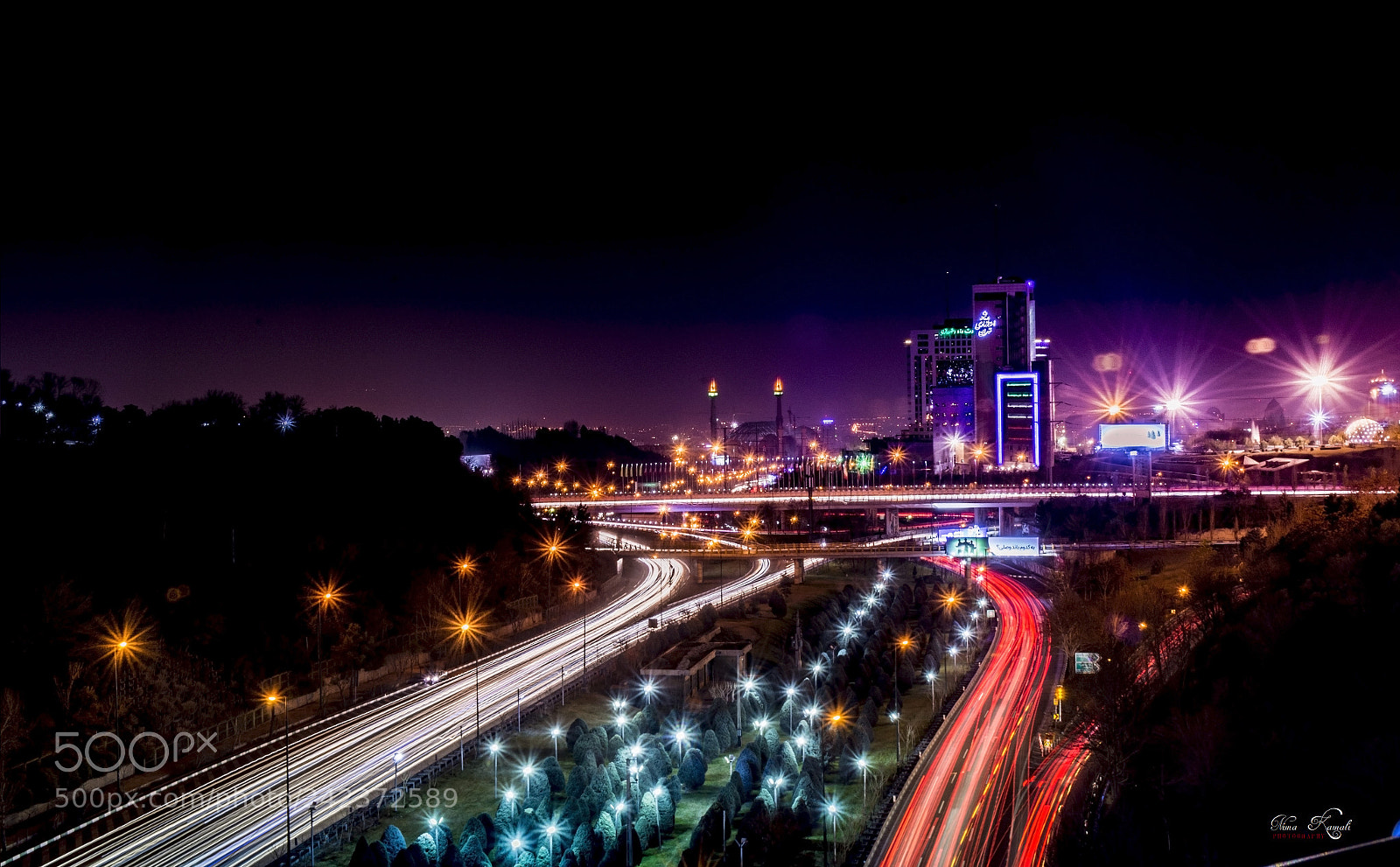 Nikon D7100 sample photo. Modares expressway photography