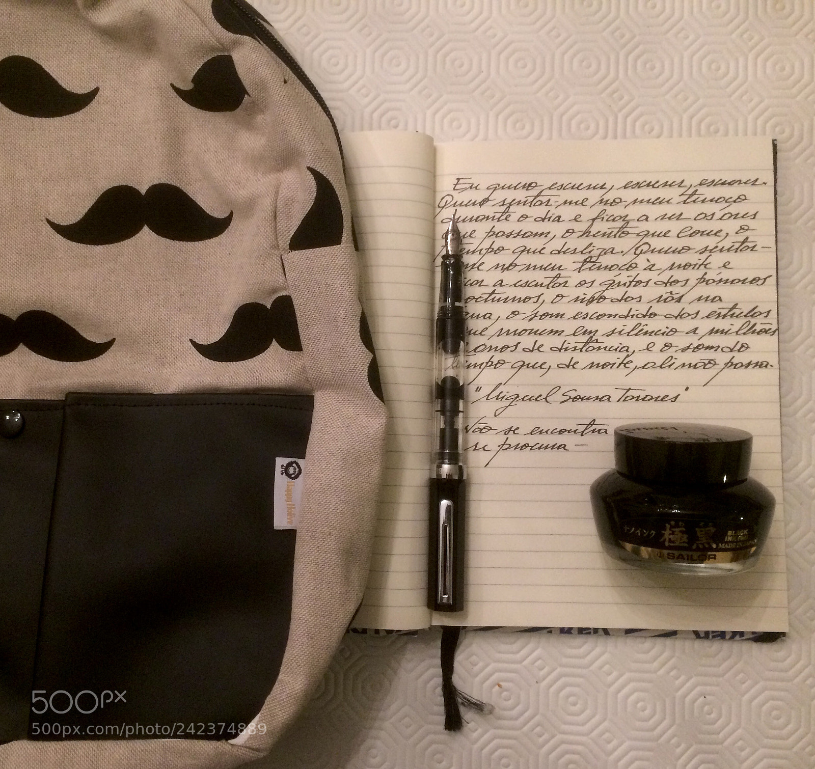 Apple iPhone 5s sample photo. My fountain pen, my photography