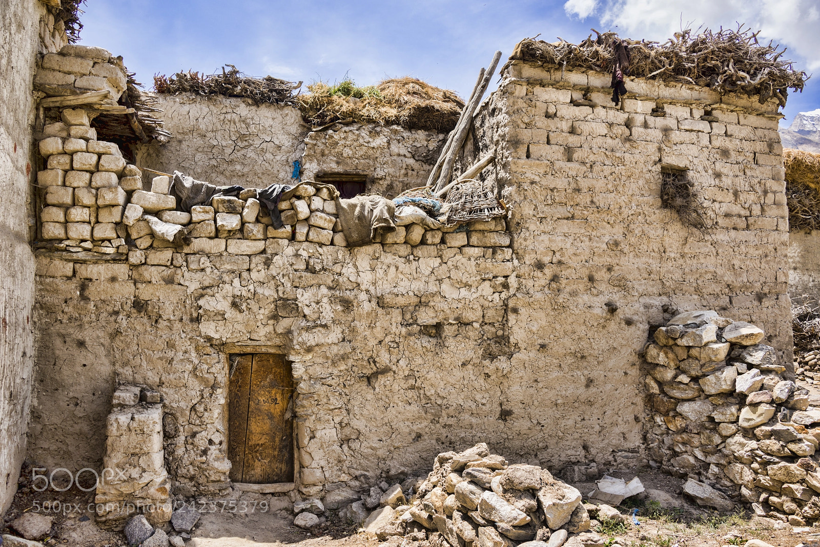 Nikon D810 sample photo. Stone old house in photography
