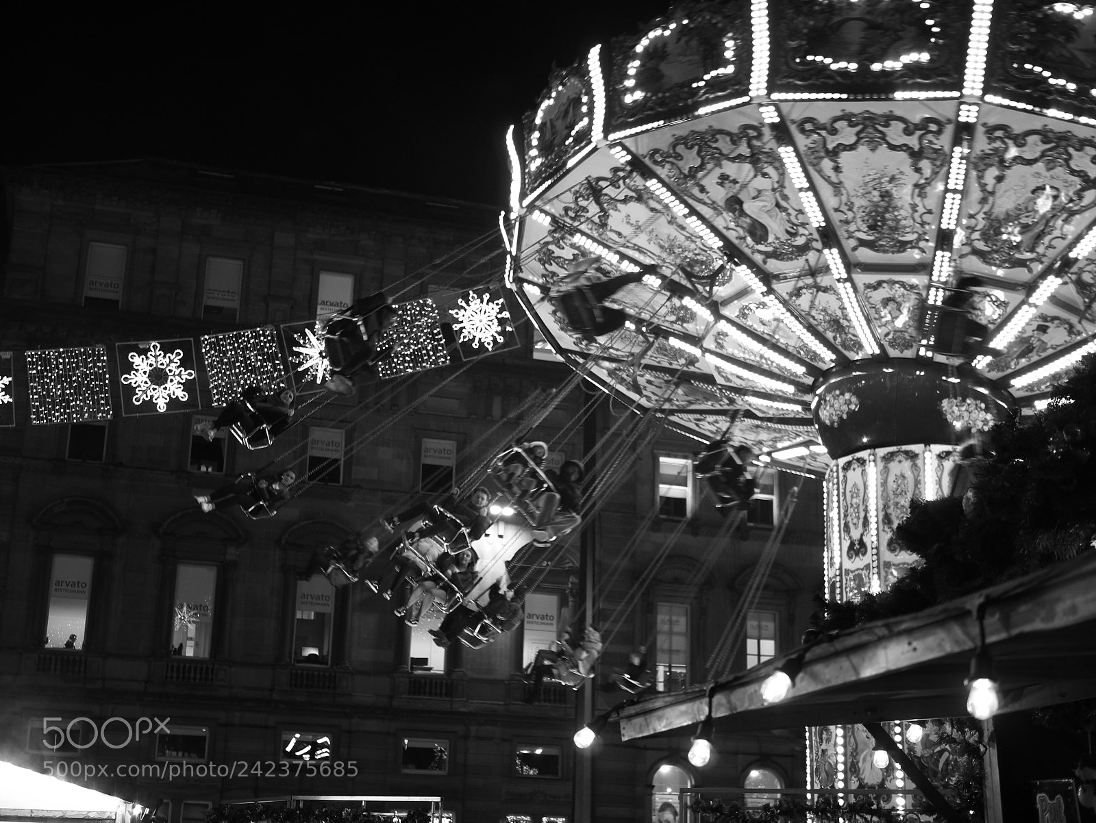 Panasonic Lumix DMC-GF7 sample photo. Christmas market photography