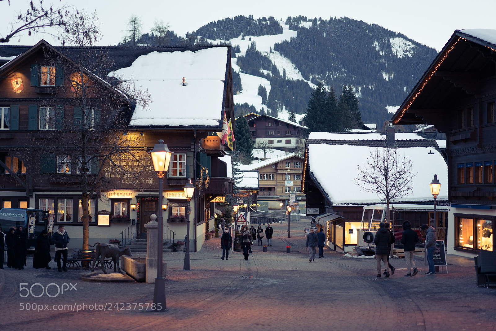 Sony a7S II sample photo. Village of gstaad by photography