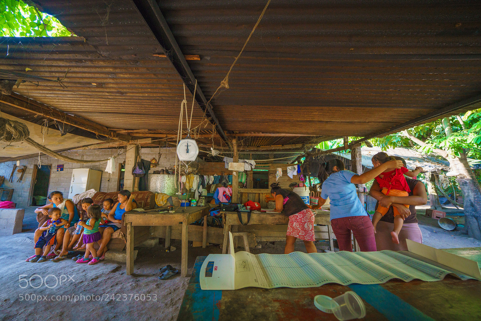 Sony a7R III sample photo. Guatemala hut wide photography