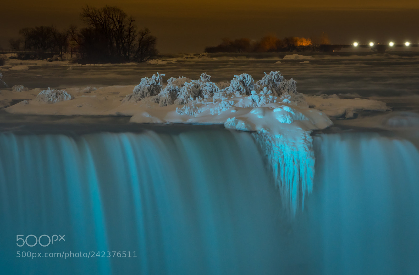 Olympus OM-D E-M1 sample photo. Ice flow photography