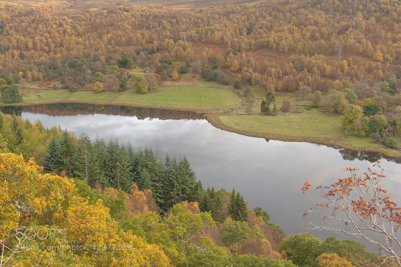 Nikon D700 sample photo. Queen's view-loch tummel photography