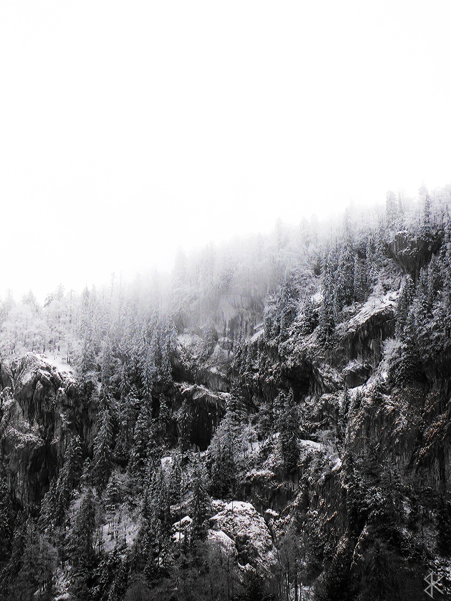 Fujifilm FinePix XP50 sample photo. Misty mountains photography